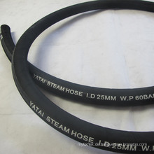 Eine Ply Steel Wire Geflochtene verstärkte Abdeckung EPDM Steam Rubber Hose